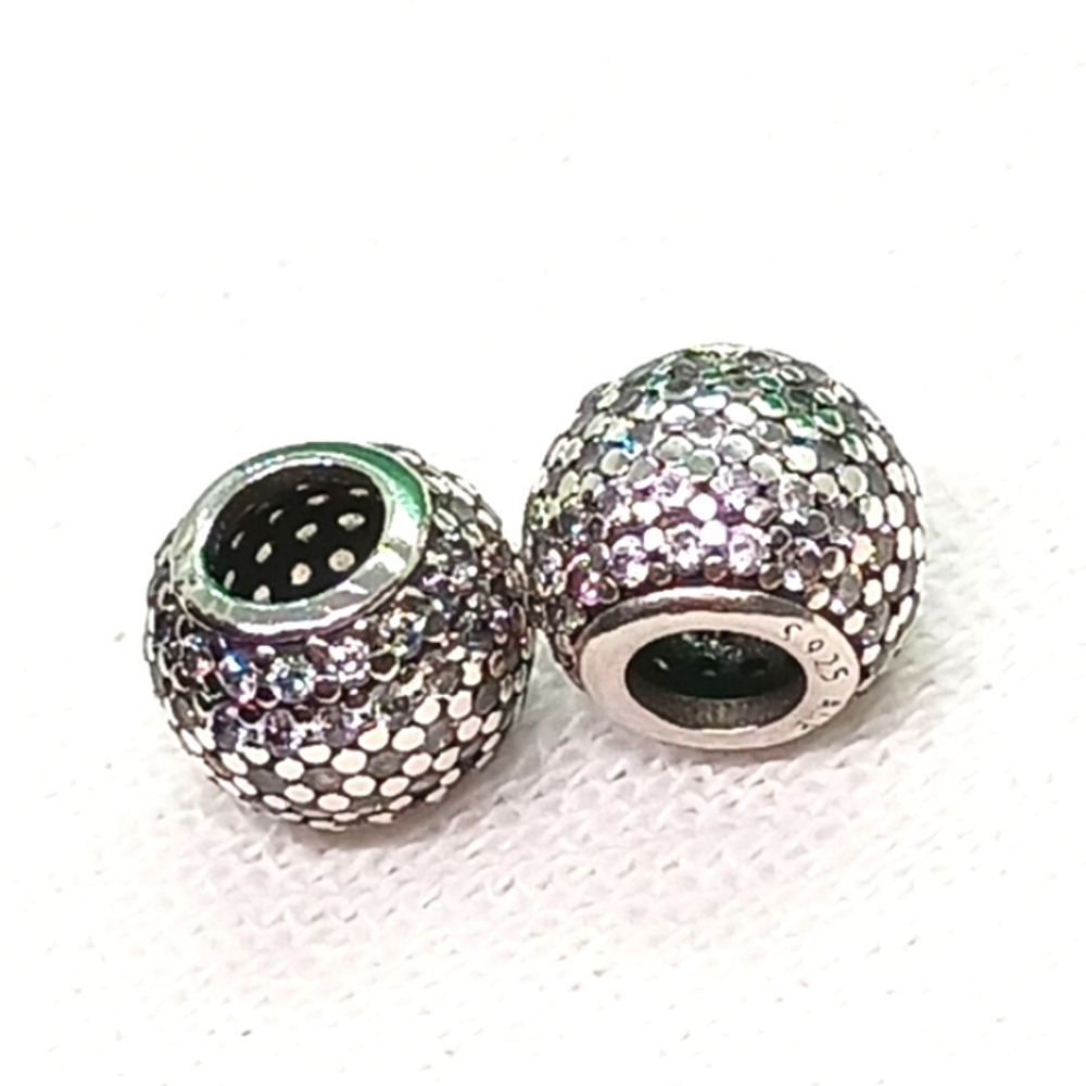Pandora Clear Pave Free Flow Charms